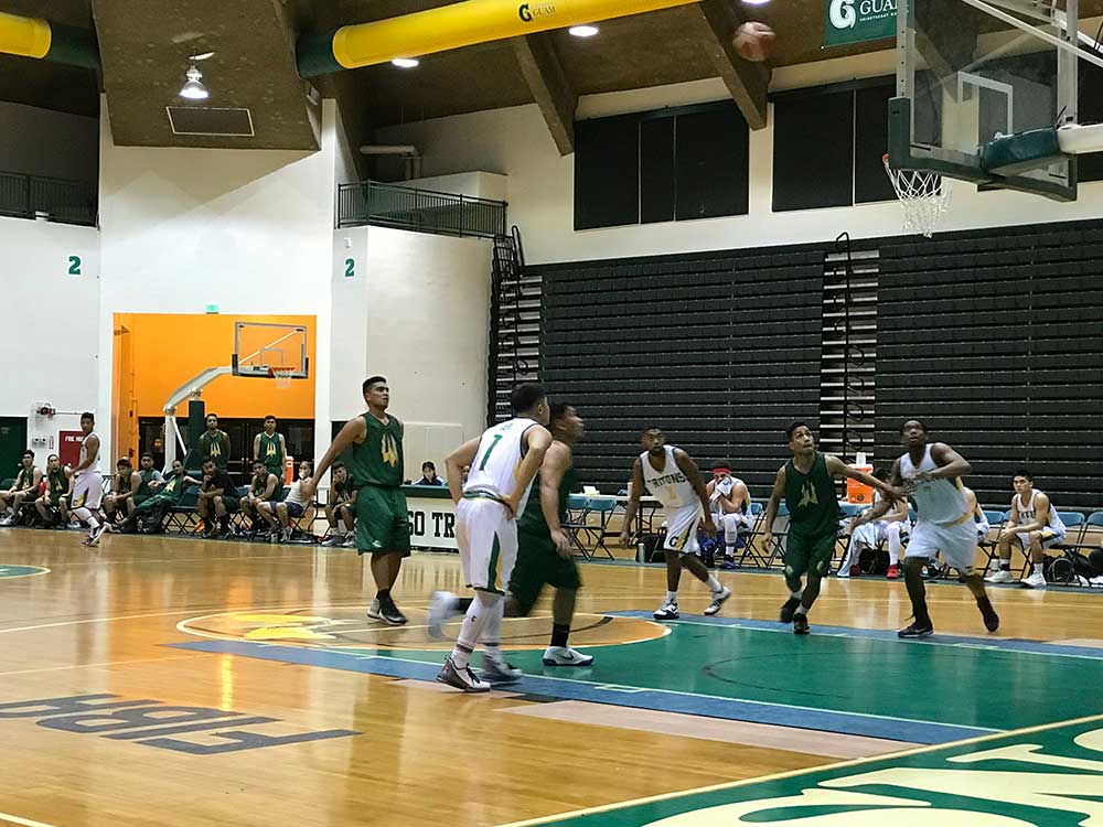 Tridents Basketball Logo - UOG Tritons Slide By The Trident MBC 58-49 On Monday Night To Clinch ...