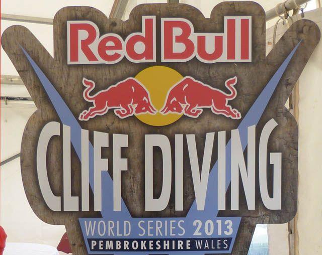 Red Diving Logo - Red Bull Cliff Diving 2013