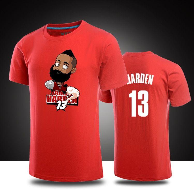 James Harden Logo - Detail Feedback Questions about James Harden cartoon Logo T shirts ...