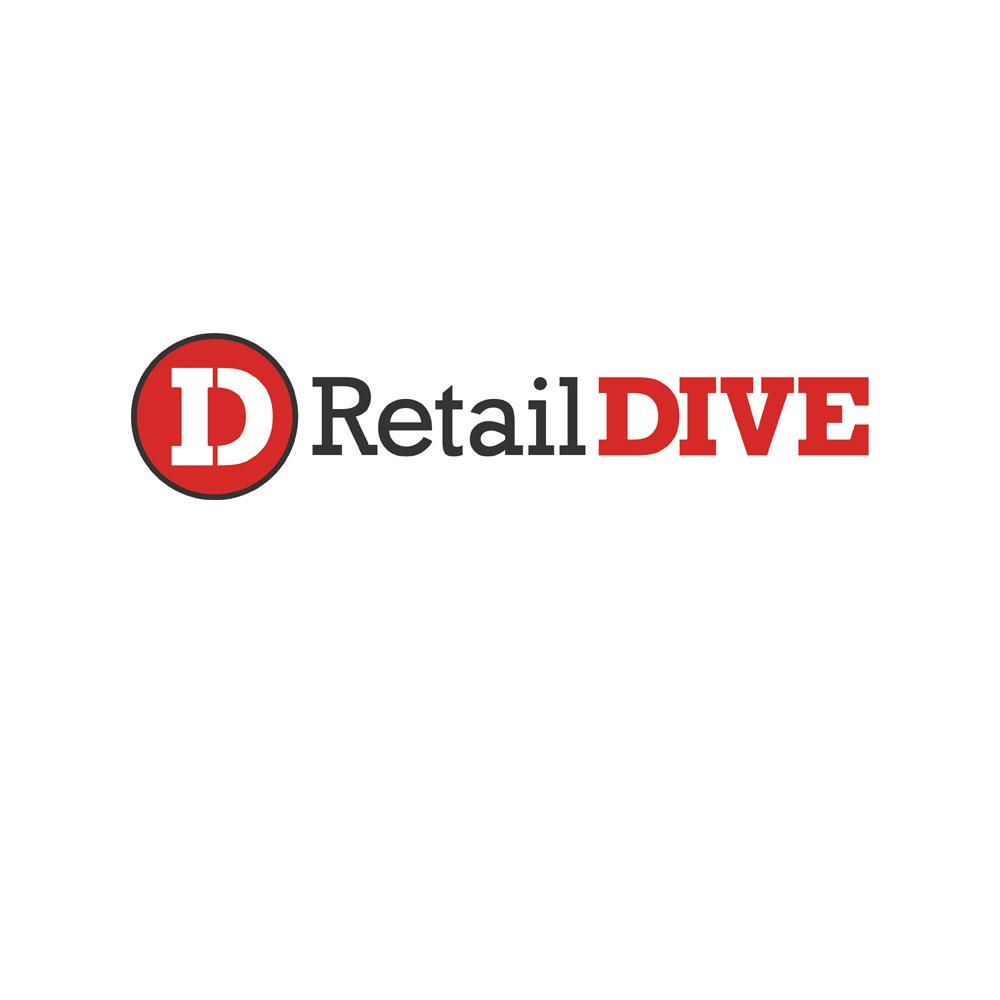 Red Diving Logo - Retail Dive Logo