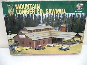 Mountain Lumber Logo - Walthers 933-3058 HO SCALE Mountain Lumber Company Sawmill KIT ...