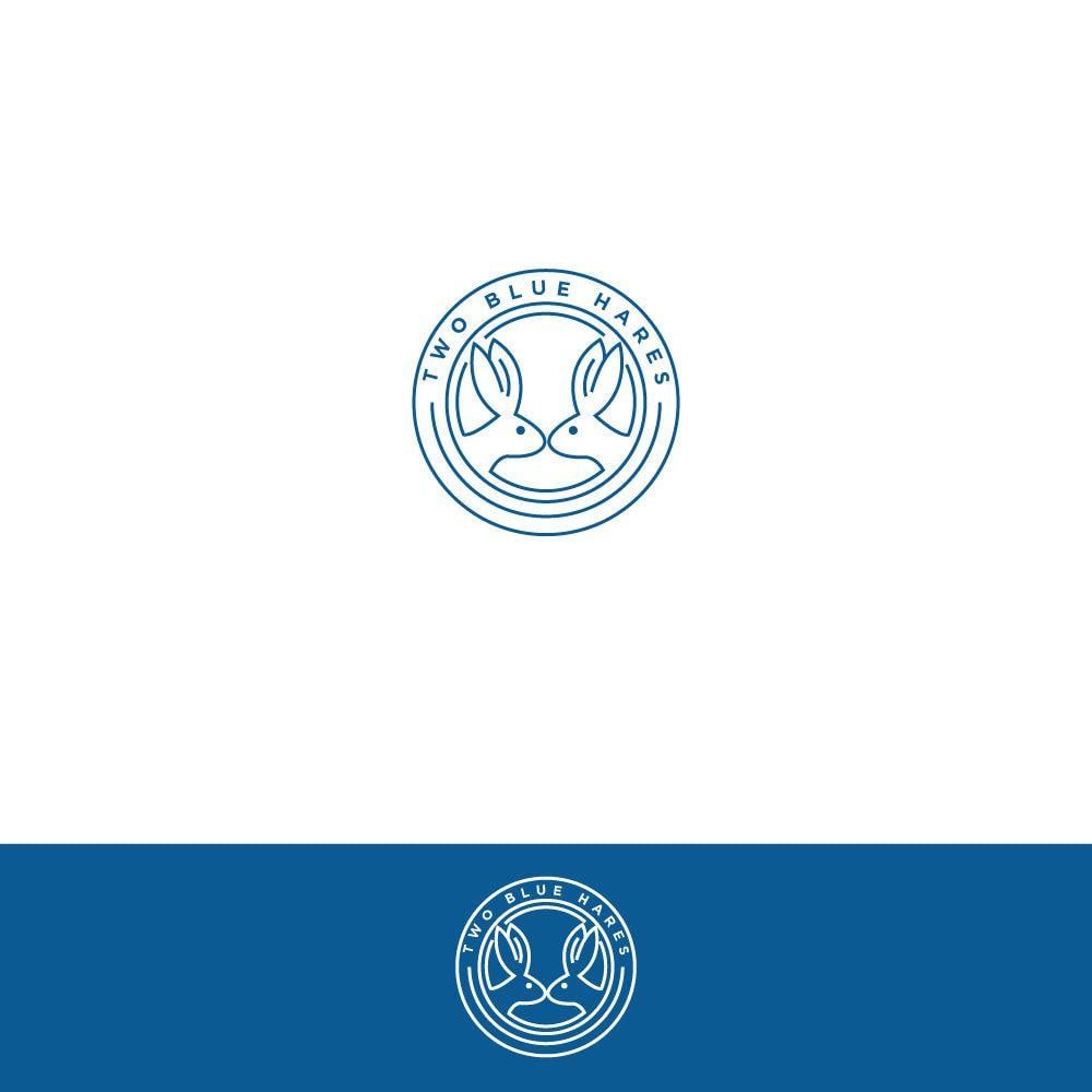 Blue Hare Logo - Elegant, Playful Logo Design for Two Blue Hares by ecorokerz ...