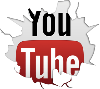 Cracked YouTube Logo - Youtube-logo | Art Noor's Blog