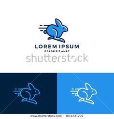 Blue Hare Logo - 11 Best rabbit hare logo for sale images | Bunnies, Bunny, Hare