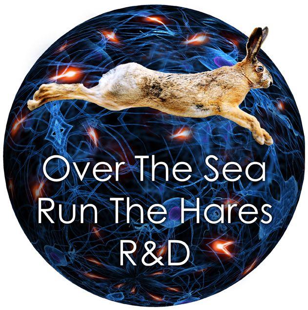 Blue Hare Logo - 006 Over The Sea Run The Hares R&D logo - Disability Arts Online