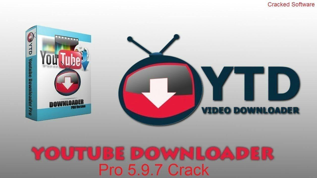 Cracked YouTube Logo - YouTube Downloader Pro 5.9.7 Crack + Serial Key Free Download 2019 ...