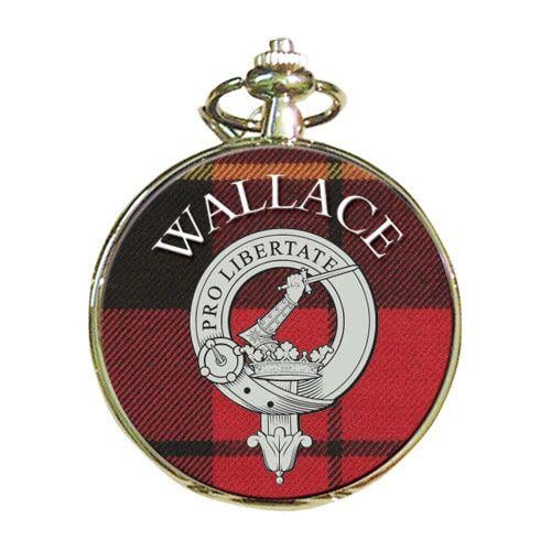 Val Clan Logo - Clan Wallace Pocket Watch