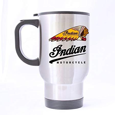 Custom Travel Logo - Mug for U indian motorcycles logo Custom Travel Mug Coffee Mug ...
