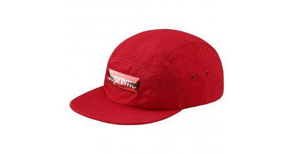 Metal Supreme Logo - Supreme Liquid Metal Logo Camp Cap - Red