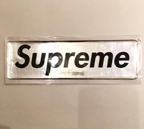 Metal Supreme Logo - Supreme Stickers – CopVsDrop