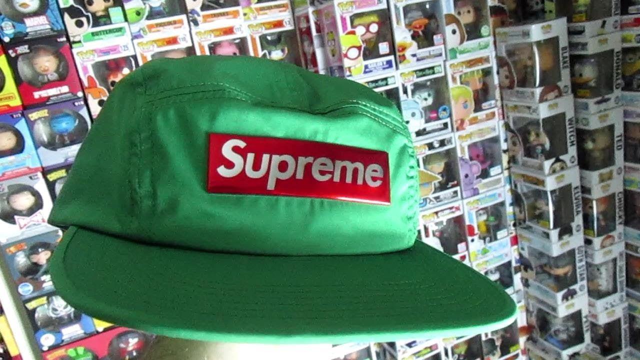 Metal Supreme Logo - Supreme Liquid Metal Logo Camp Cap Review and Unboxing - YouTube