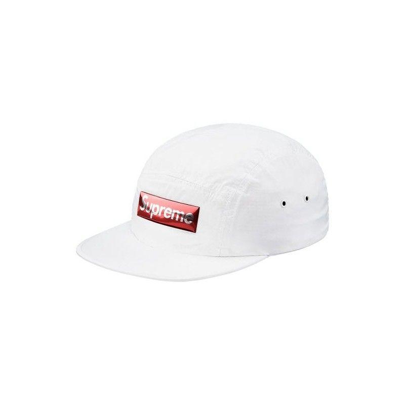 Metal Supreme Logo - Supreme Liquid Metal Logo Camp Cap | The Rarehouse