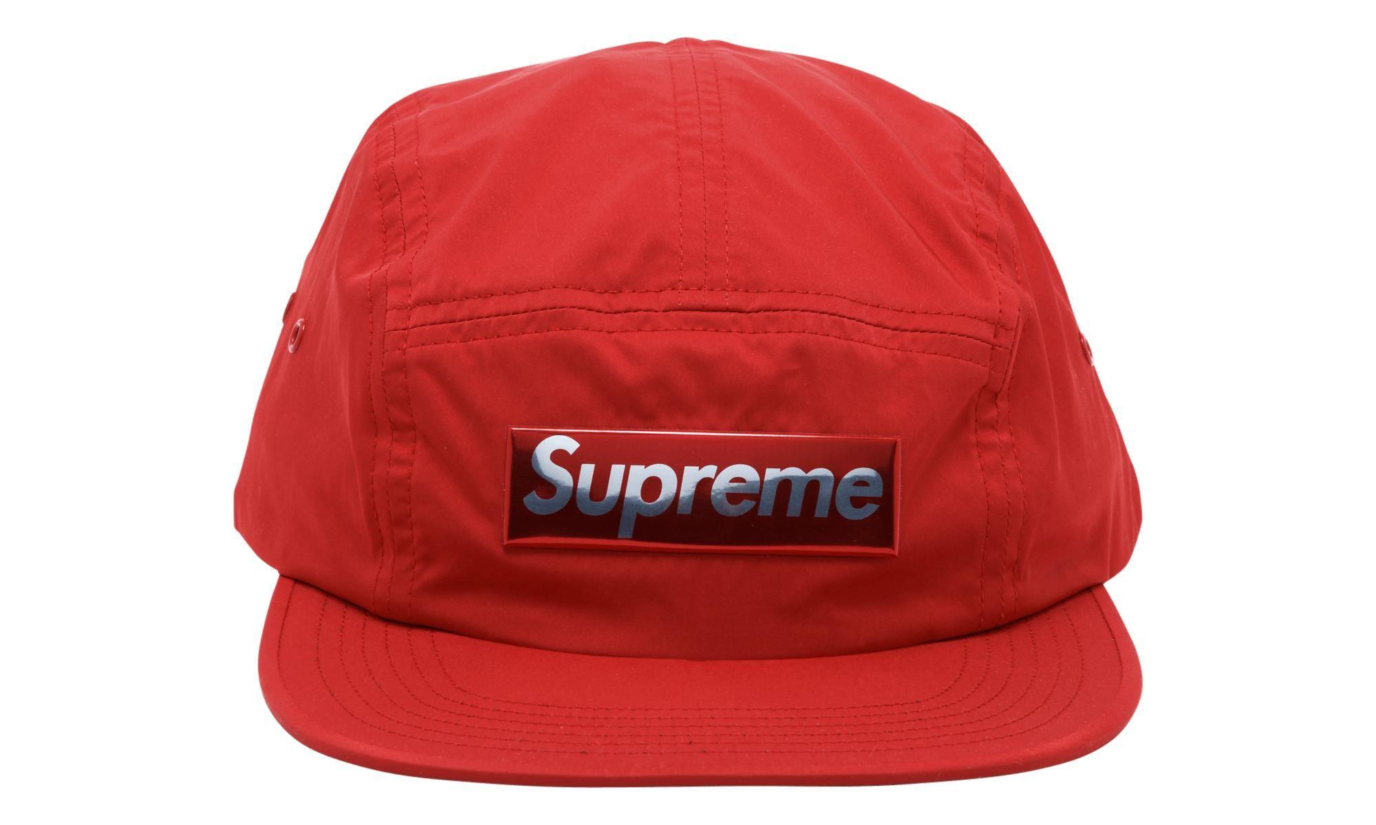 Metal Supreme Logo - Supreme Liquid Metal Logo Camp Cap in Red for Men - Lyst