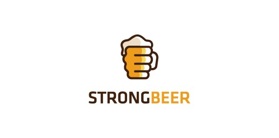 Hand Beer Logo - beer