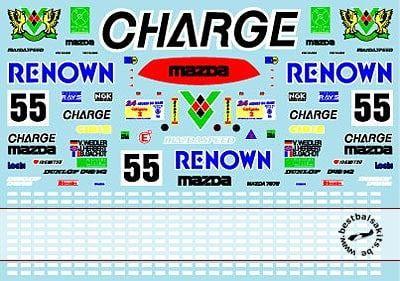 Renown Logo - RENOWN CHARGE MAZDA 787B, Museum collection MC24C-72