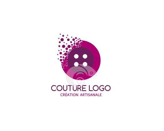 Couture Shop Logo - Logo customizable couture logo shop haberdashery of corporate | Etsy