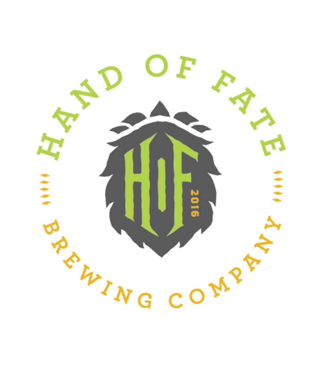 Hand Beer Logo - Hand of Fate Brewing