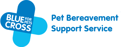 Blue Cross Logo - PetAdoptionUK Cross Pet Bereavement Support Service