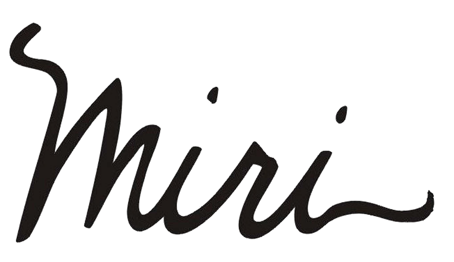 Couture Shop Logo - MIRI COUTURE