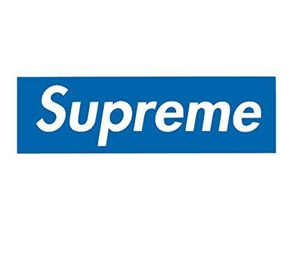 Supreme Clothing Logo - Amazon.com: Supreme Clothing Logo Colors car vinyl sticker decal ...