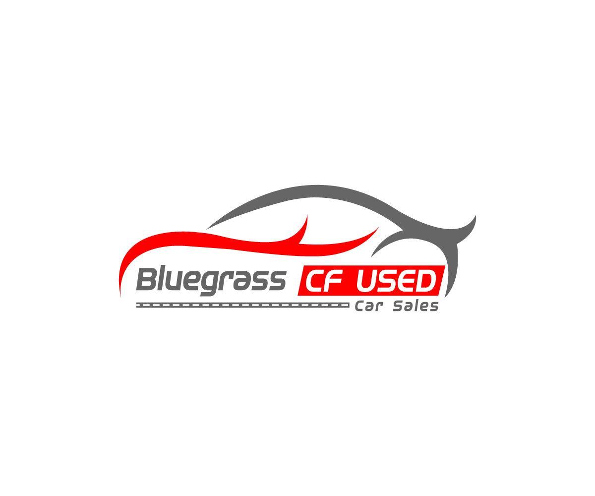 Car Sales Logo - Professional, Serious, Car Dealer Logo Design for Bluegrass CF USED ...