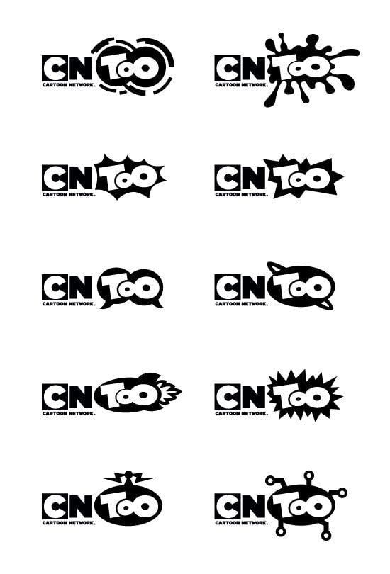 Cartoon Network Too Logo - CN Too - Rob Clarke Type Design & Lettering