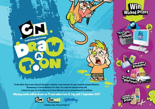 Cartoon Network Too Logo - Draw-a-Toon on Behance
