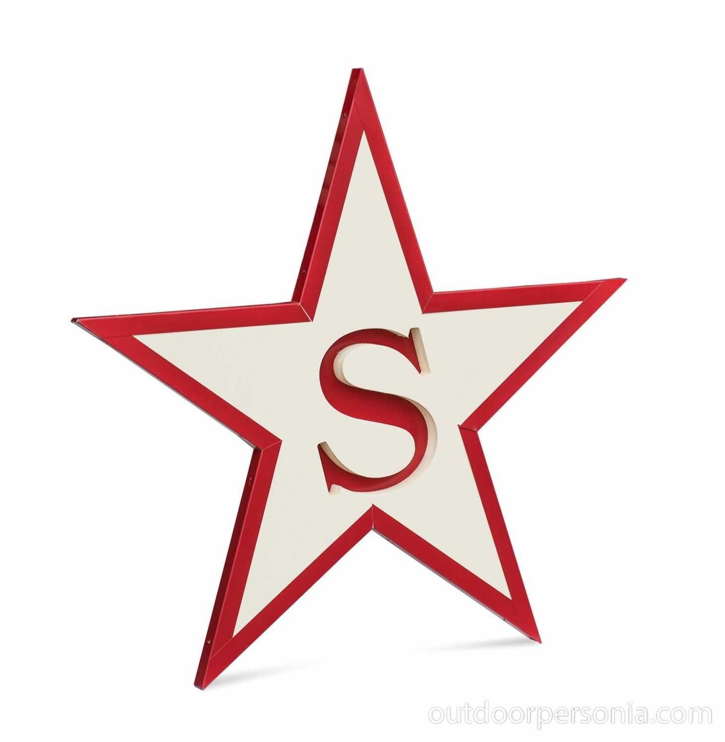 S Star Logo - Monograms and Stars | Baystate Outdoor Personia