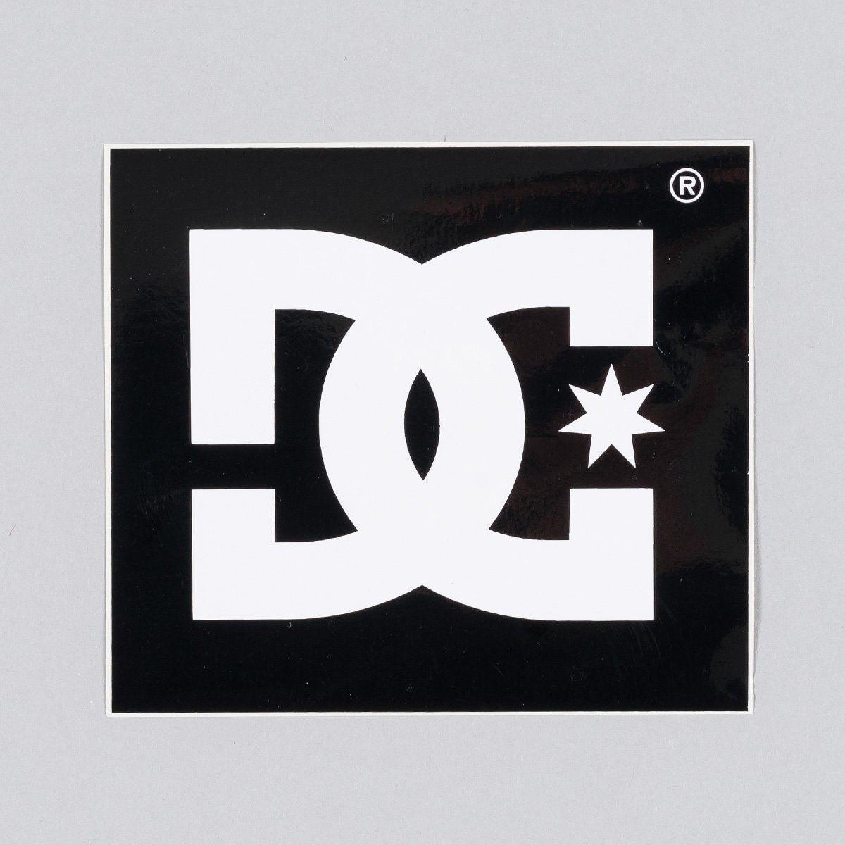 S Star Logo - DC Star Logo Sticker 120mm x 115mm - rollersnakes.co.uk – Rollersnakes