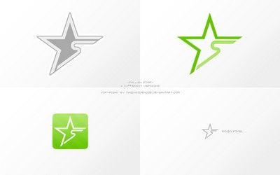 S Star Logo - 40 Creative Star Logo Design Ideas For Inspiration