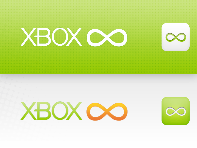 New Xbox Logo - Xbox Infinity Logo Concept by Michael Shanks | Dribbble | Dribbble