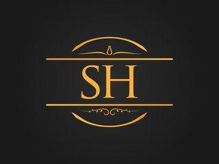 SH Logo - Sh photos, royalty-free images, graphics, vectors & videos | Adobe Stock