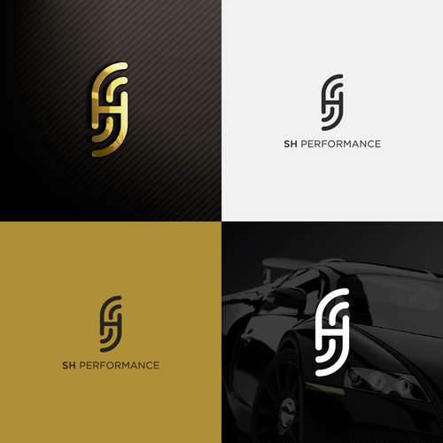 SH Logo - Logo creation of the company SH Performance - Automotive sector ...