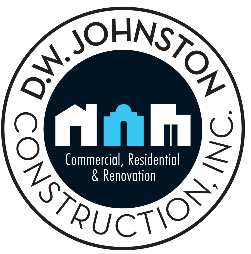 Residential Construction Logo - D.W. JOHNSTON CONSTRUCTION, Inc.