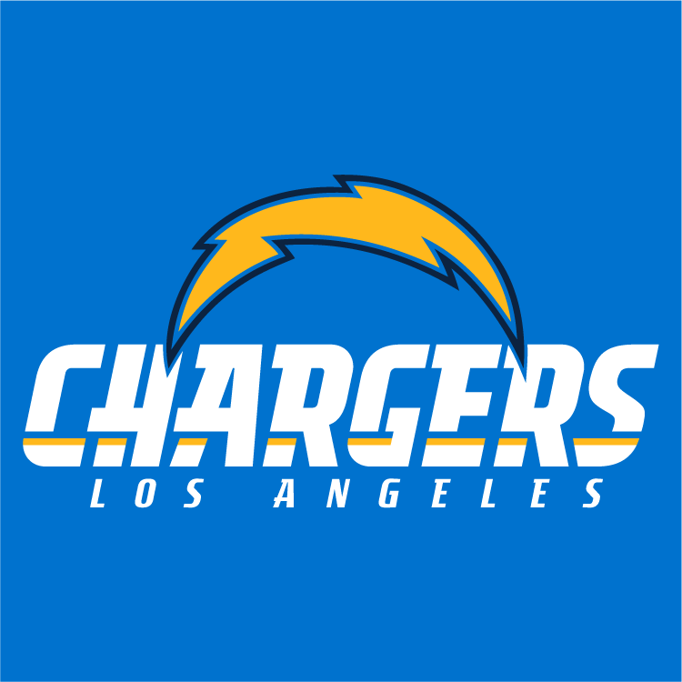 Los Angeles Chargers Logo - Los Angeles Chargers Alt on Dark Logo - National Football League ...