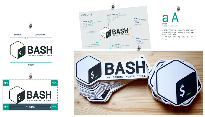 Open Source Logo - The Bash logo experiment
