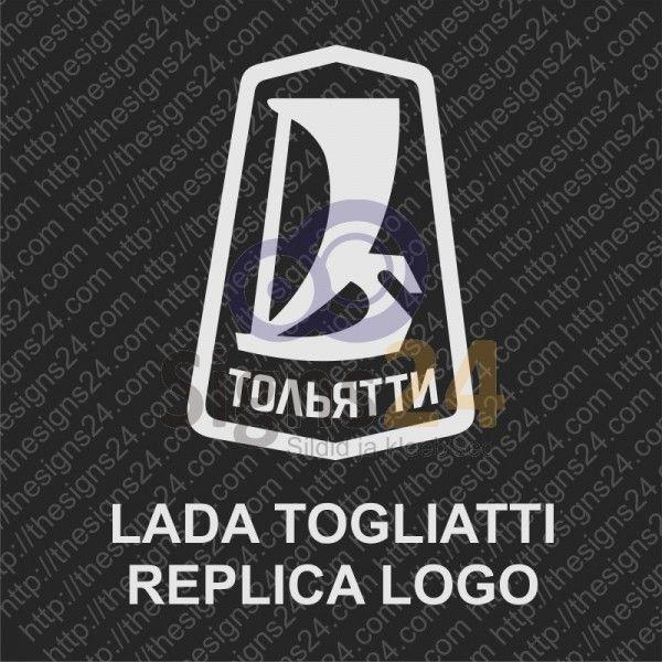 Lada Logo - LADA RETRO LOGO DECAL VINTAGE STICKER