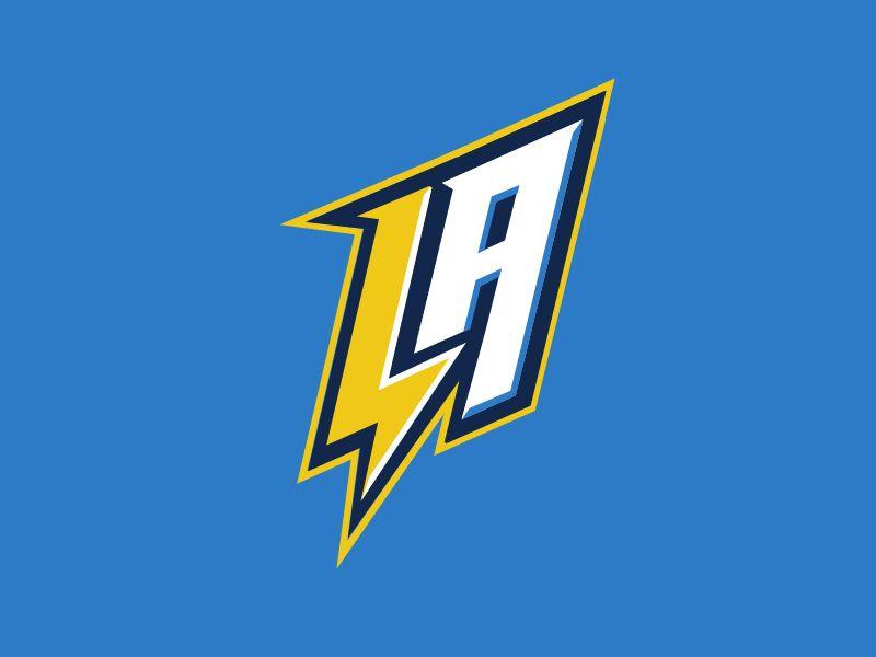 Los Angeles Chargers Logo - Los Angeles Chargers Logo - Take 3 by Nate Farro | Dribbble | Dribbble