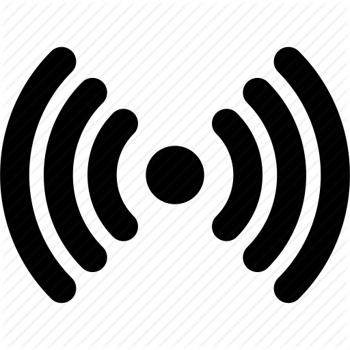 Radio Signal Logo - Antenna, broadcast, radio, signal, wi fi, wifi radio signal icon