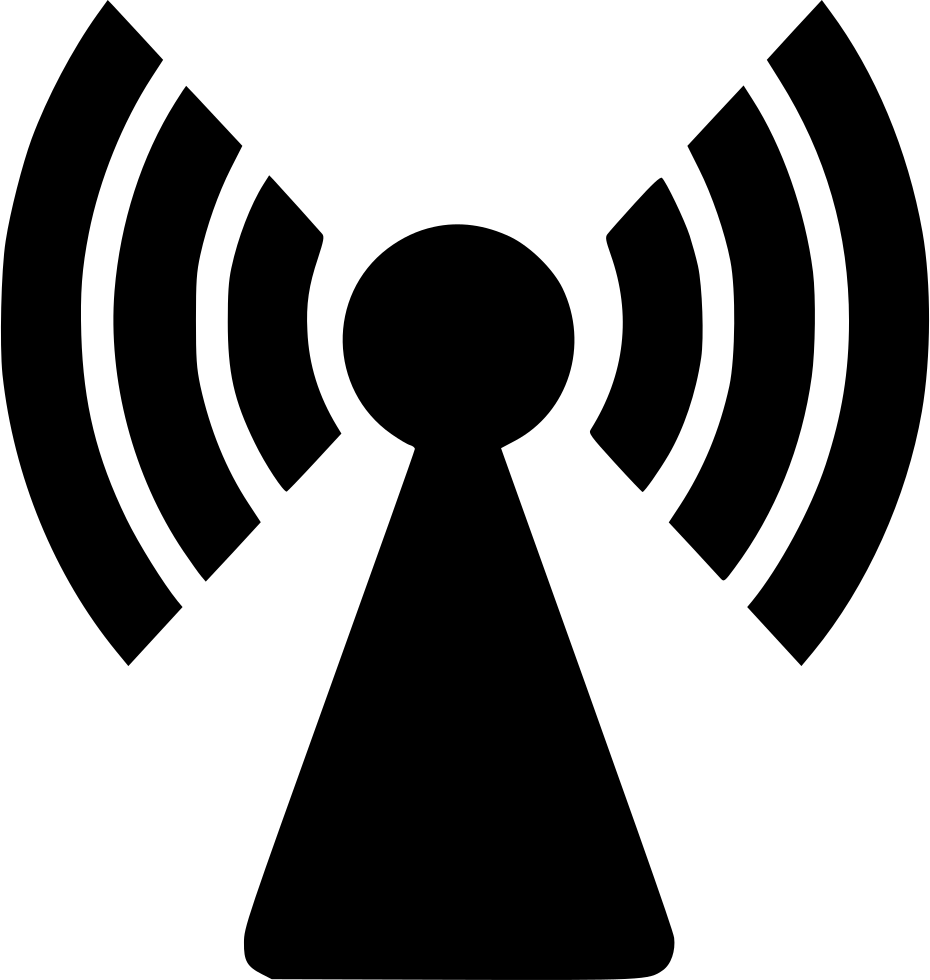 Radio Signal Logo - Antenna Radio Signal Svg Png Icon Free Download (#569522 ...
