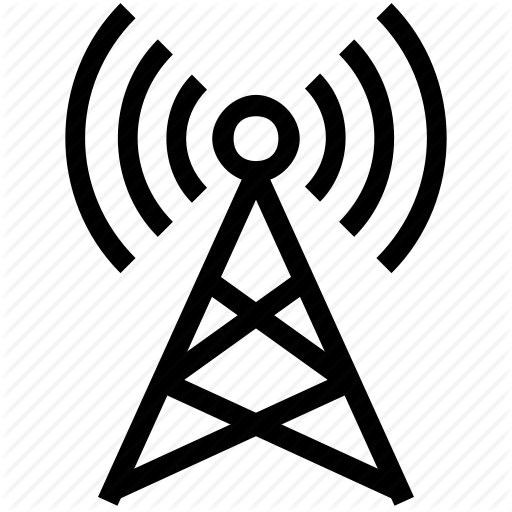 Radio Signal Logo - Radio Tower Drawing.com. Free for personal use Radio