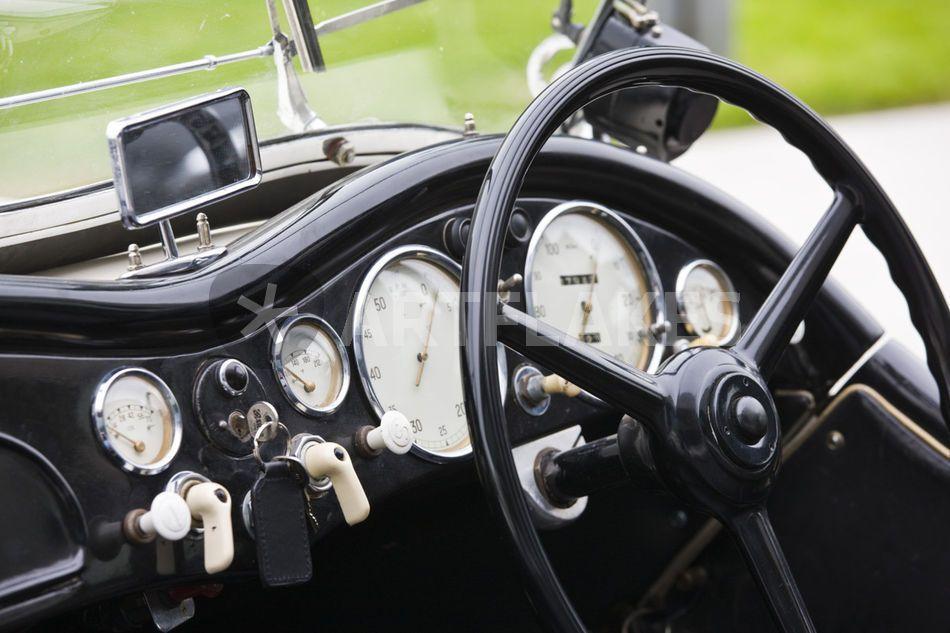 1930 BMW Logo - BMW-Fraser-Nash Car interior from the 1930s