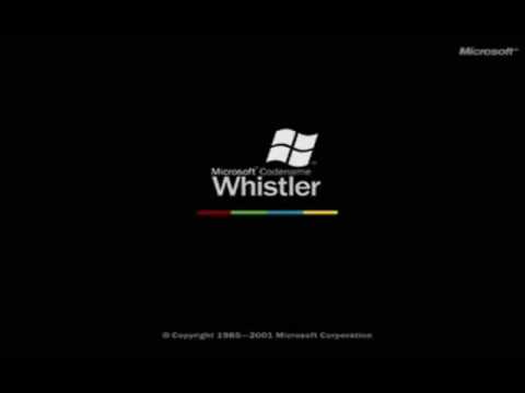 Windows Whistler Logo - Windows Codename Whistler Logo March-July 2001 - YouTube