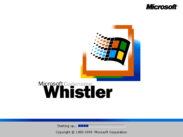 Windows Whistler Logo - GUIdebook > Screenshots > Whistler 2257