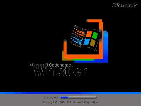 Windows Whistler Logo - Windows Whistler In G Major 4 - YouTube