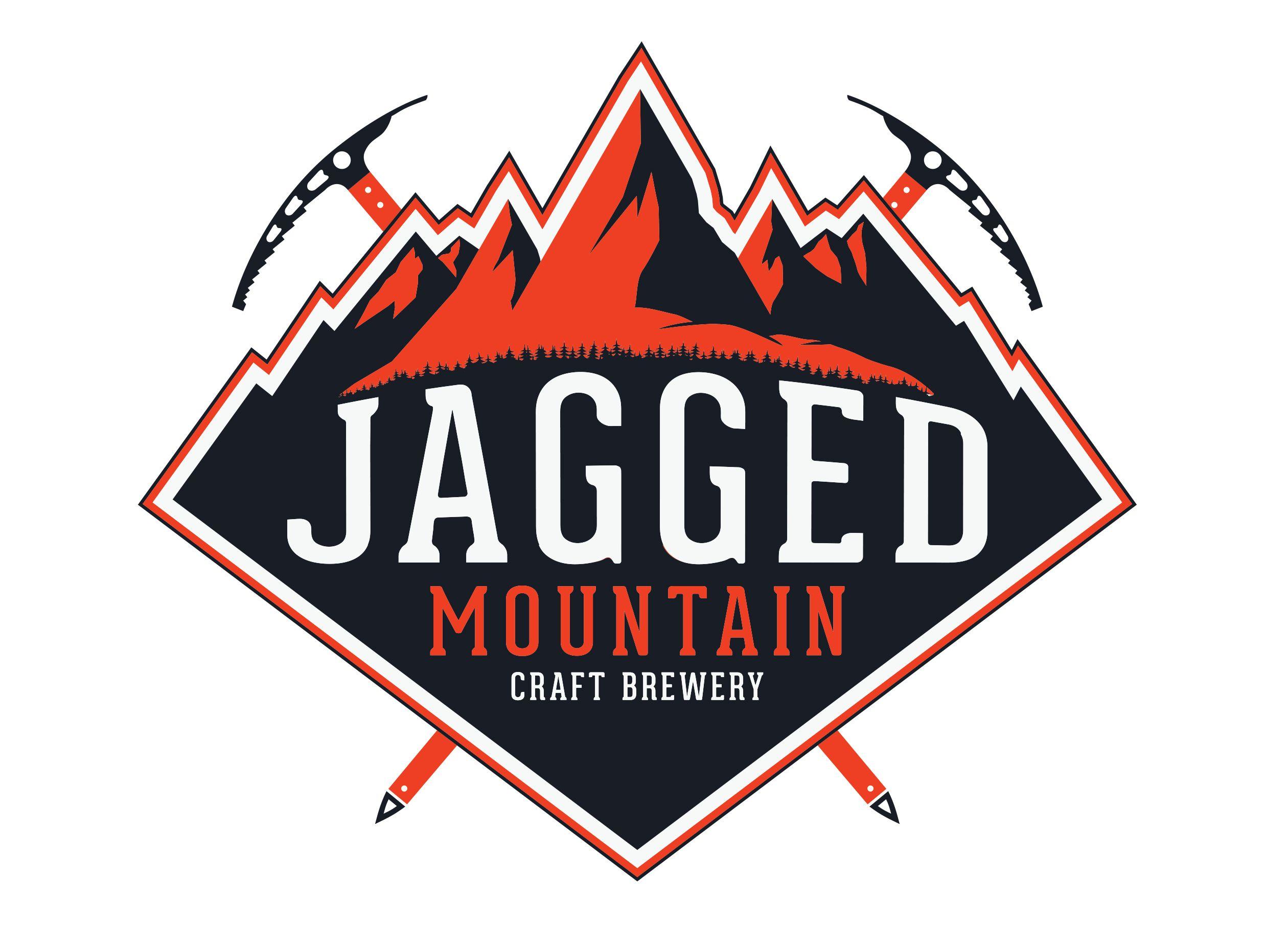 Red Jagged Logo - Jagged Mountain Craft Brewery Summer Beer Festival