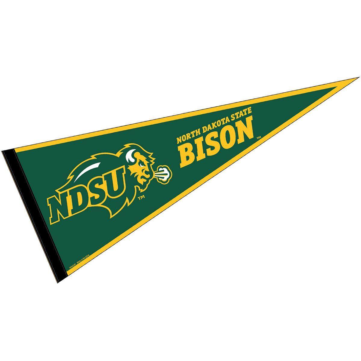 NDSU Bison Logo - Amazon.com : WinCraft North Dakota State University Pennant Full ...