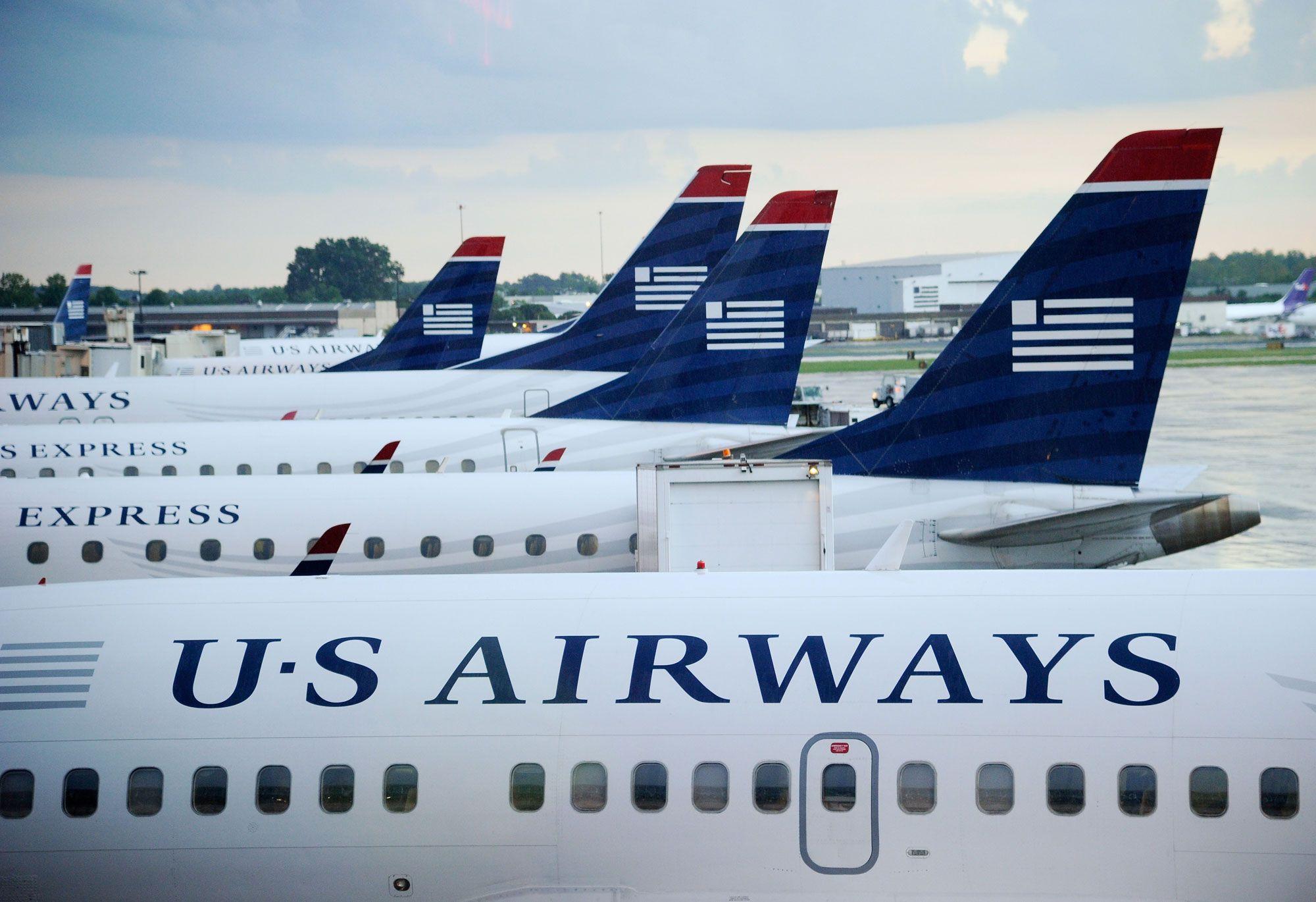 US Airways Blue Logo - US Airways: Last Ever Flight Will Take Off Friday