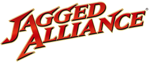 Red Jagged Logo - Jagged Alliance (series)