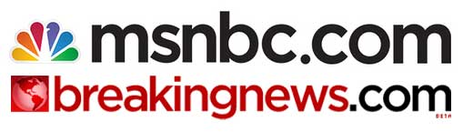 MSNBC News Logo - Gigaom. MSNBC.com Buying BreakingNews.com Domain; Building Up On